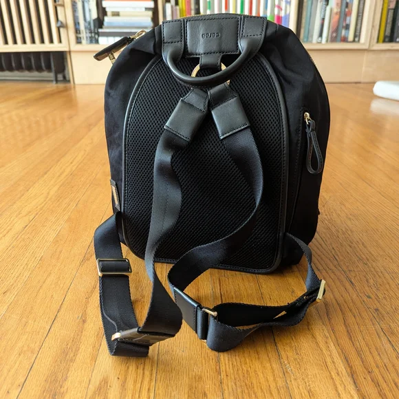 Caraa Black Backpack with Gold Accents - joarbit.com display picture 1